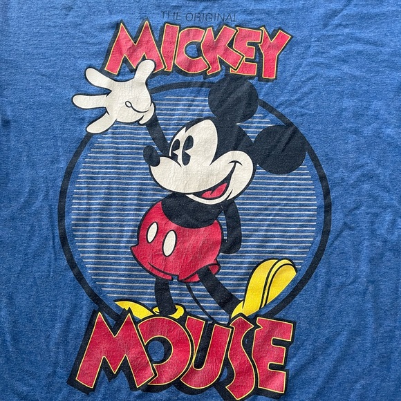 Authentic Vintage Disney Mickey Mouse Mens Large T shirt - Picture 3 of 4